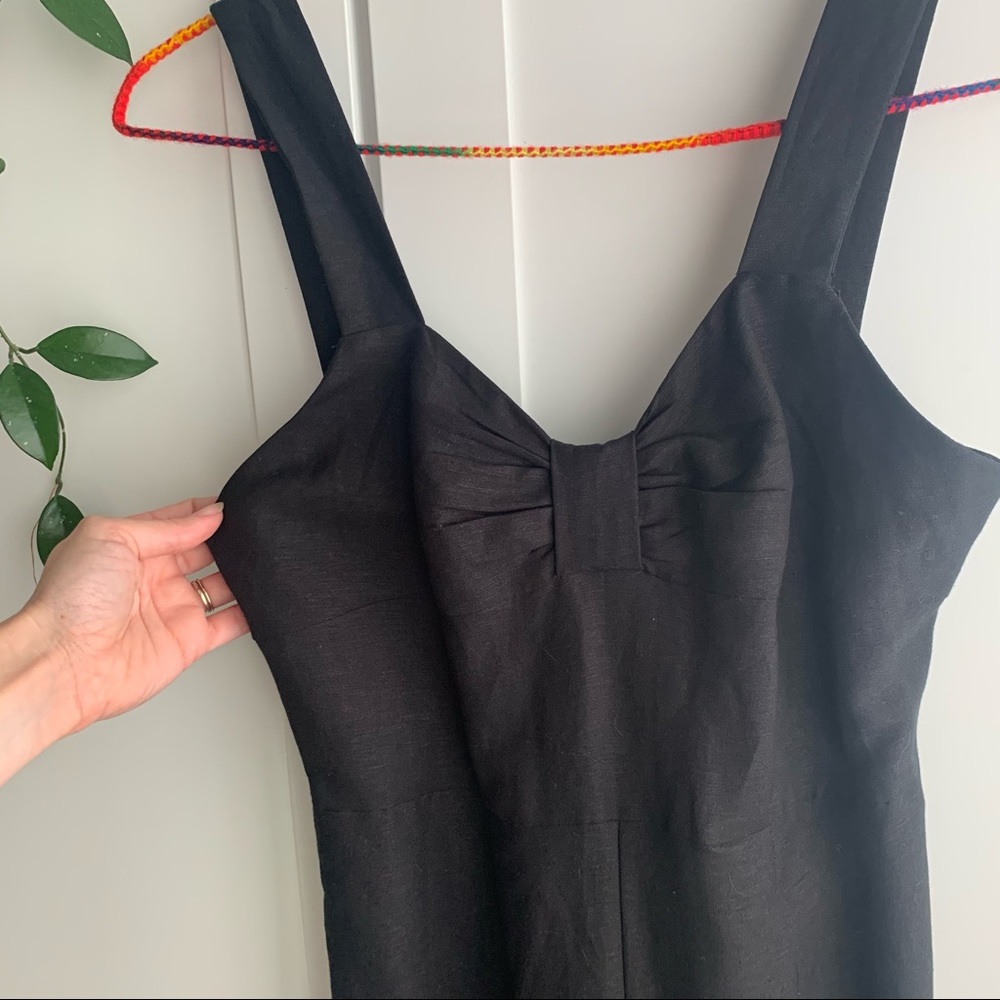 Ann Taylor Linen Blend Jumpsuit Romper